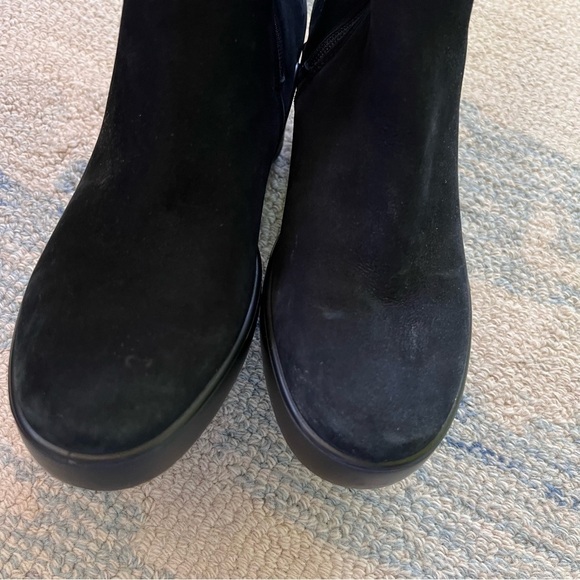 ECCO SHAPE SCULPTED MOTION 35 SLOUCHY HIGH-CUT BOOT ROUND HEEL SIZE 8 - Picture 7 of 9